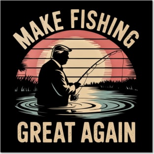 Fishing Posters and Art